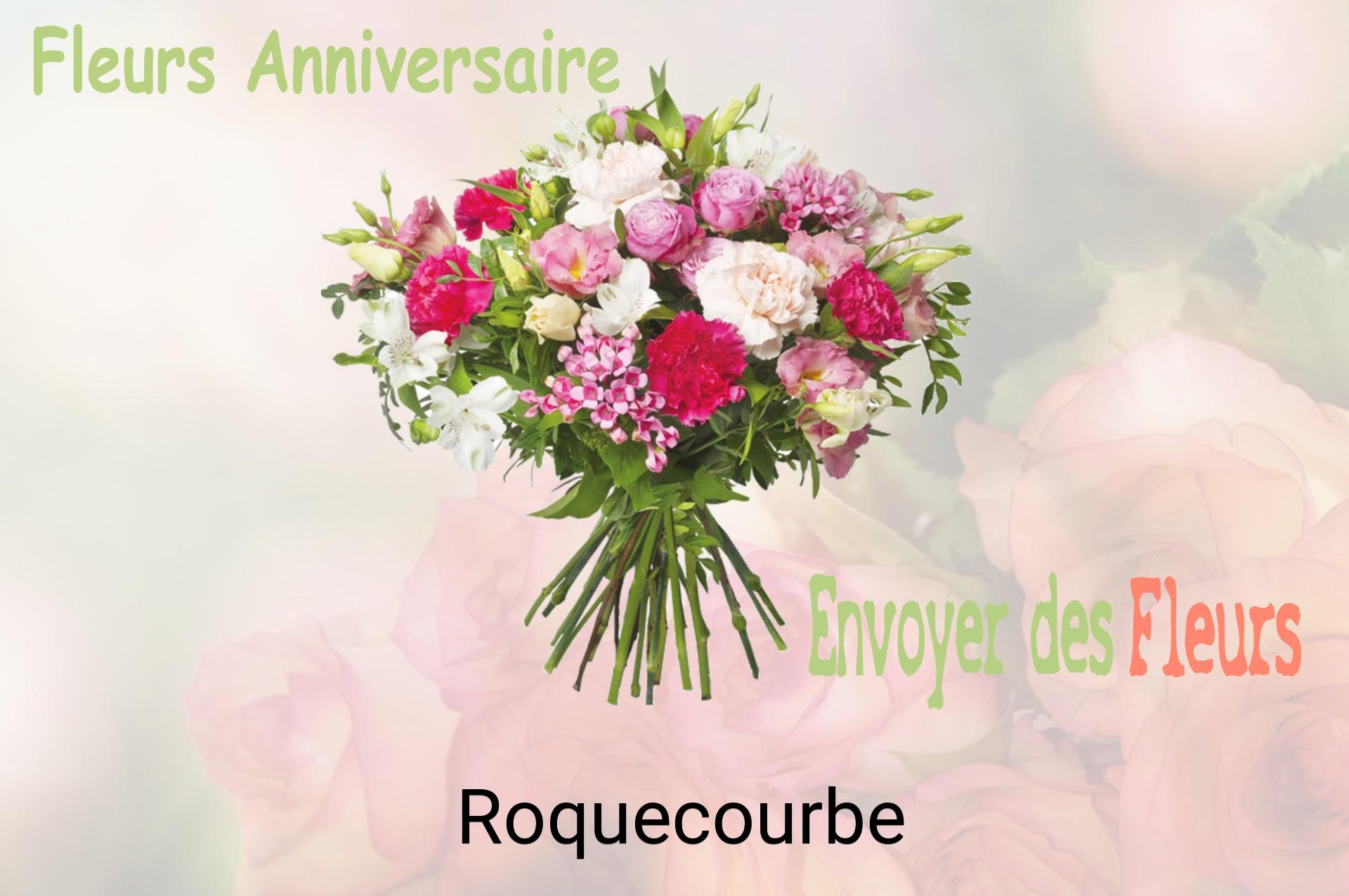 Bouquet de fleurs d’anniversaire livré à Roquecourbe